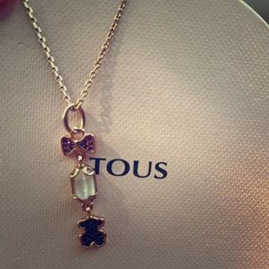 Tous Rose Vermeil Silver Join Necklace
